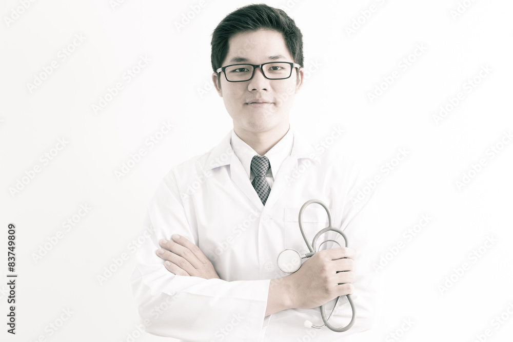 Doctor with stethoscope