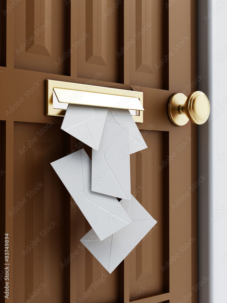Fototapeta premium Mail slot