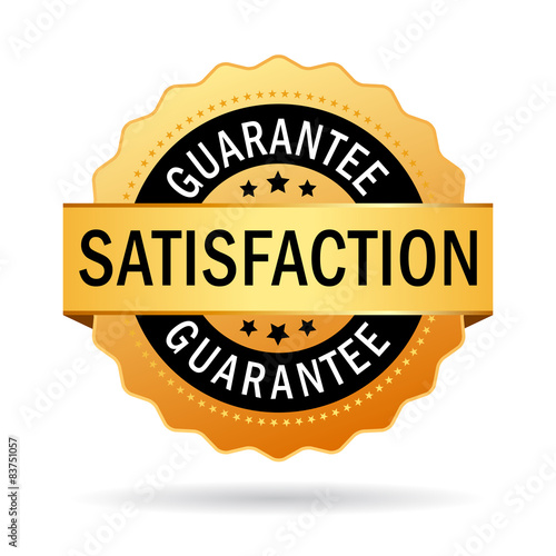 Satisfaction guarantee icon