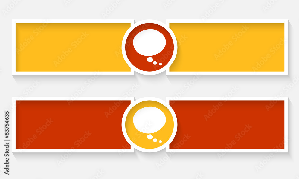 Abstract text frames for your text and speech bubble Abstract text frames for your text and speech bubble