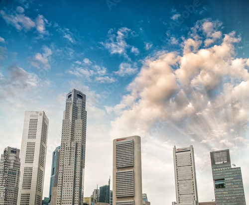 Skyline of Singapore