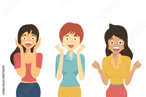 surprised woman