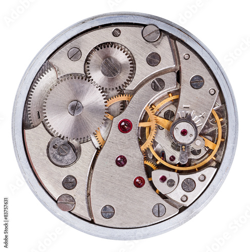 Old clockwork mechanism