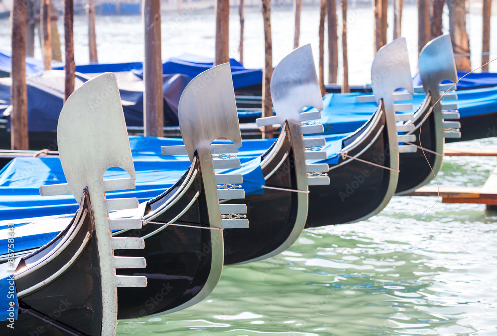 Naklejka premium Venice gondolas