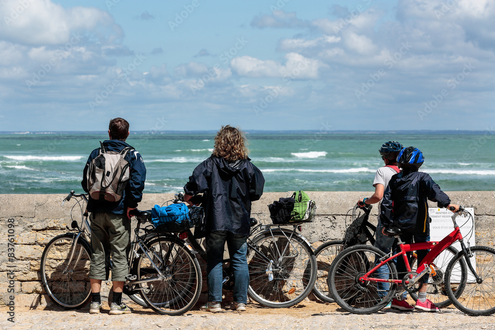 L'île de Ré - promenade à Vélo en famille L'île de Ré - promenade à Vélo en famille