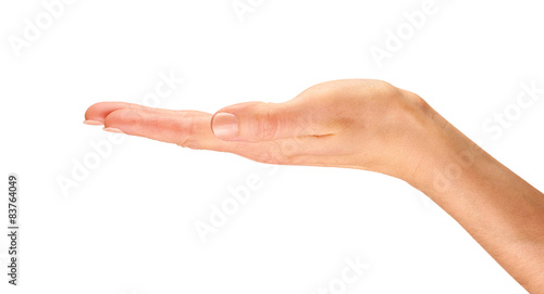 Obraz na płótnie Female Hands w salonie