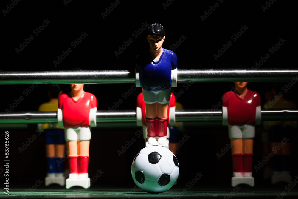 Fototapeta premium plastic foosball players