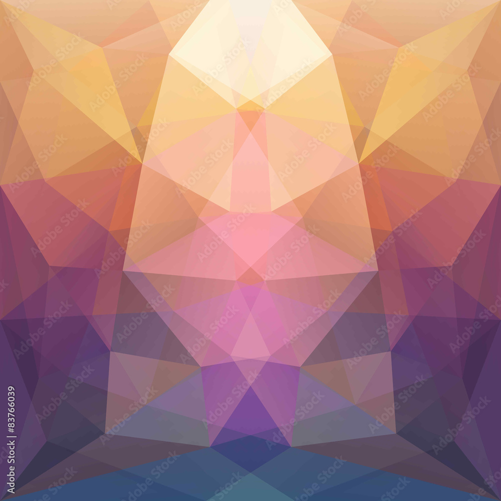 Obraz premium Colorful abstract symmetry background