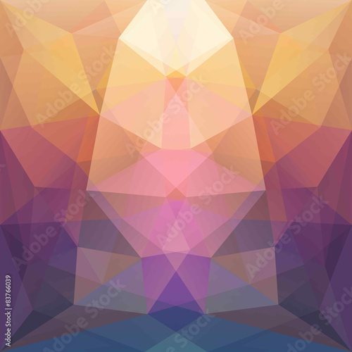 Colorful abstract symmetry background