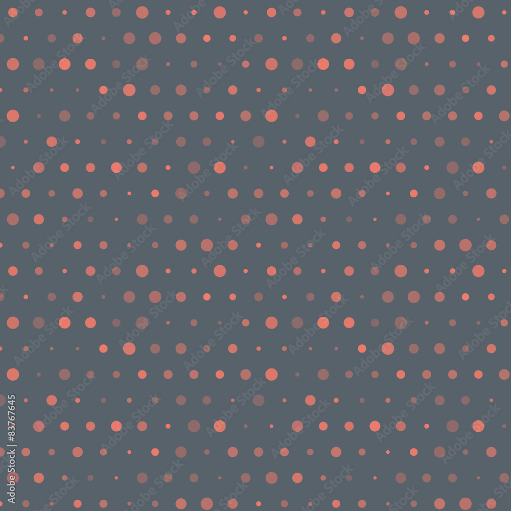 Red Gray Dot Pattern. Vector Background. Red Gray Dot Pattern. Vector Background.