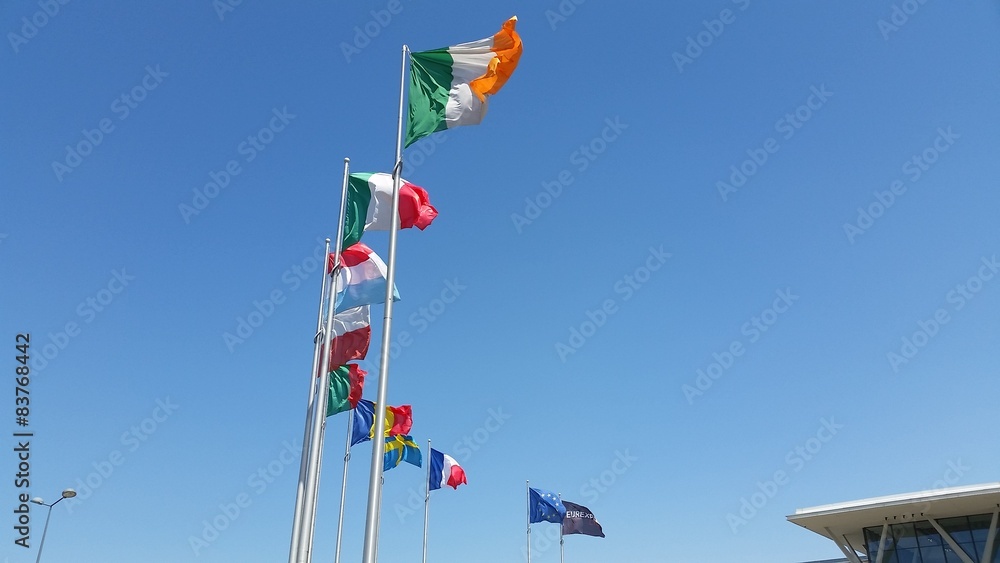 Obraz premium Drapeaux du monde