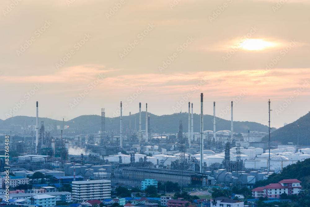 Light of petrochemical industry power station