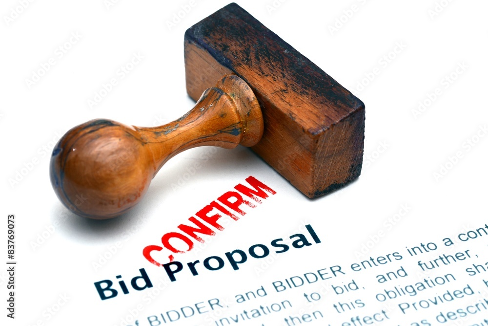 Bid proposal Bid proposal