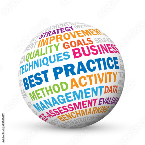 BEST PRACTICE Vector Tag Cloud Sphere 