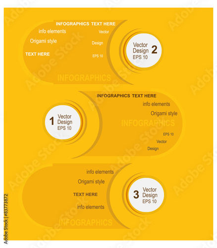 Modern minimal colorful arrow and circle 