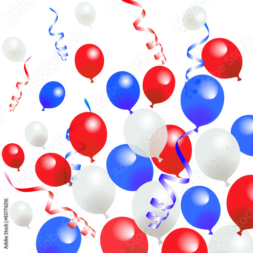 Fourth Of July Balloons