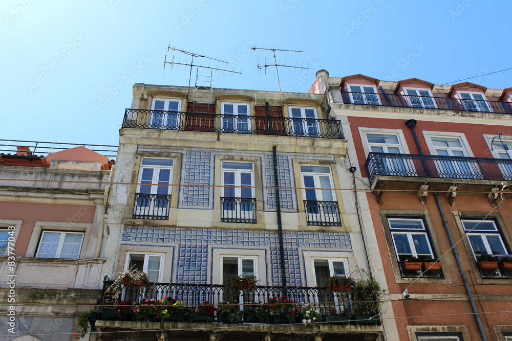 Typical House, Lisbon, Portugal