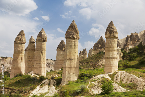 Love valley in Goreme national park. Cappadocia, Turkey