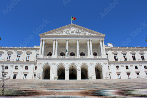 Portuguese Parliament Building, Lisbon, Portugal