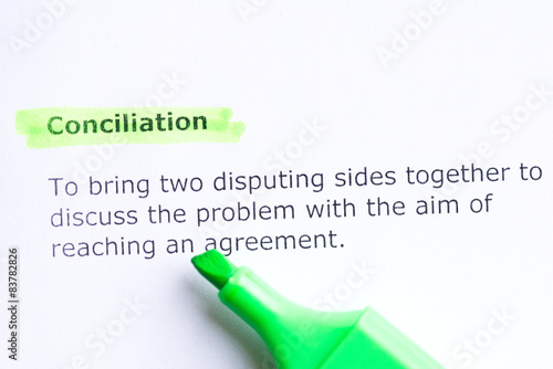 Slika na platnu conciliation