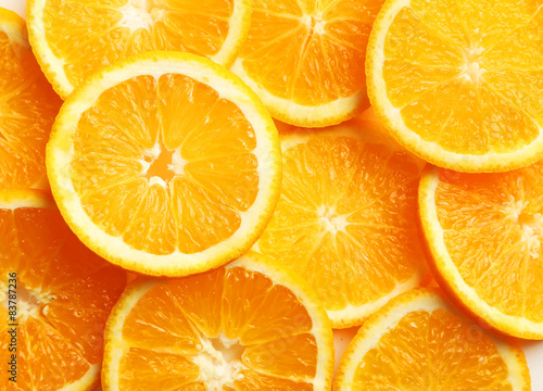 Fresh orange fruit background