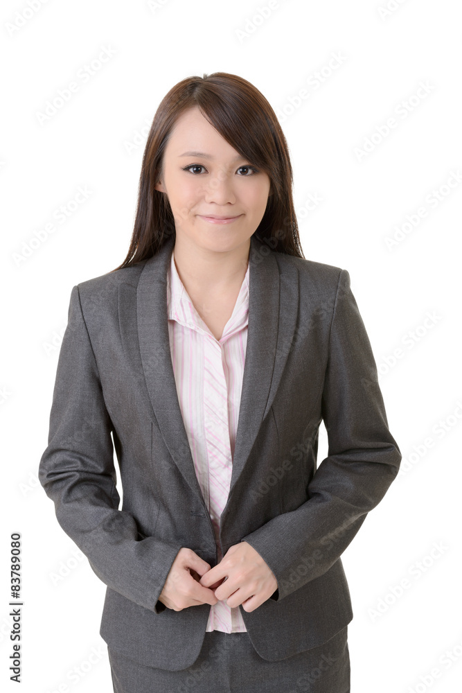 Attractive smiling business woman Attractive smiling business woman
