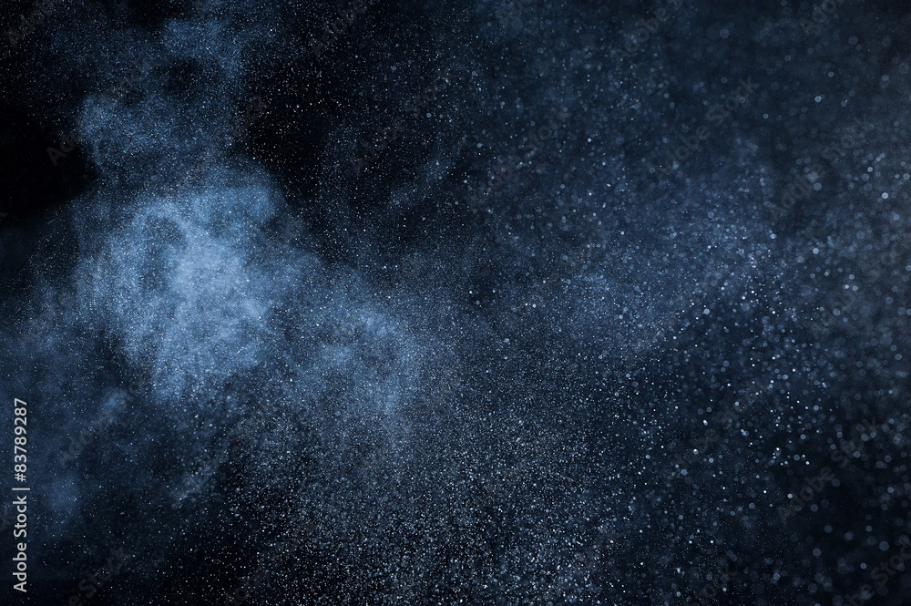 Obraz premium abstract white powder explosion
