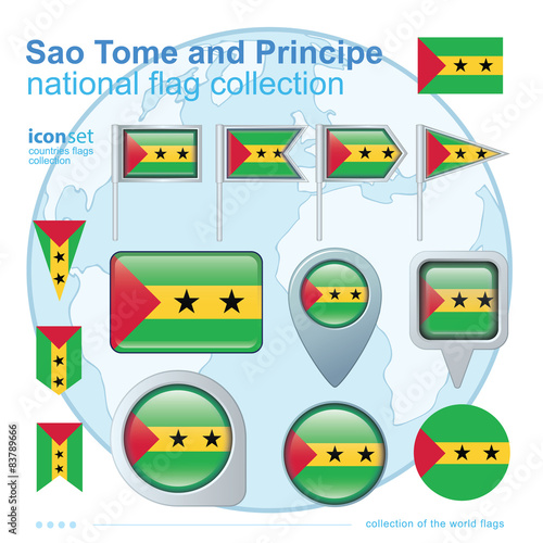 Free Download  Flag of Sao tome and principe, icon collection. - GFXLoad