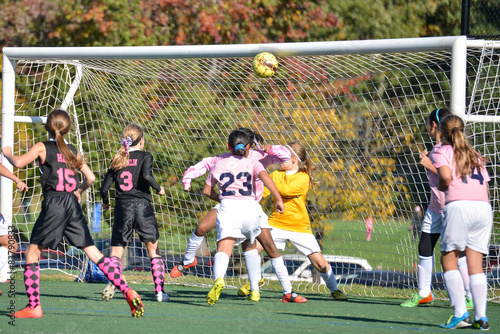 Saved by the crossbar photo