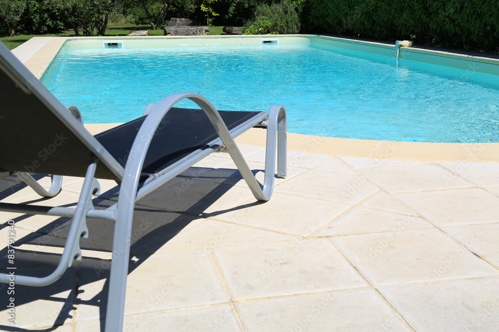 Fototapeta premium Chaise longue