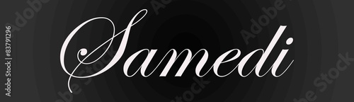 Samedi, jour de semaine