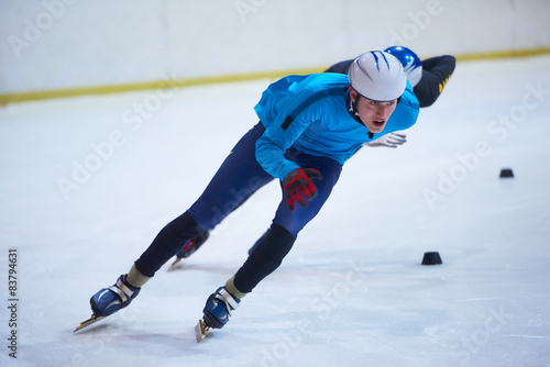 Canvastavla speed skating
