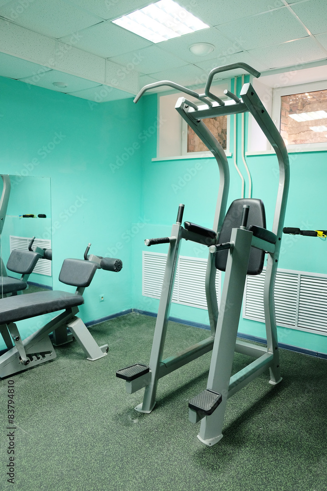 Obraz premium Interior of a fitness hall