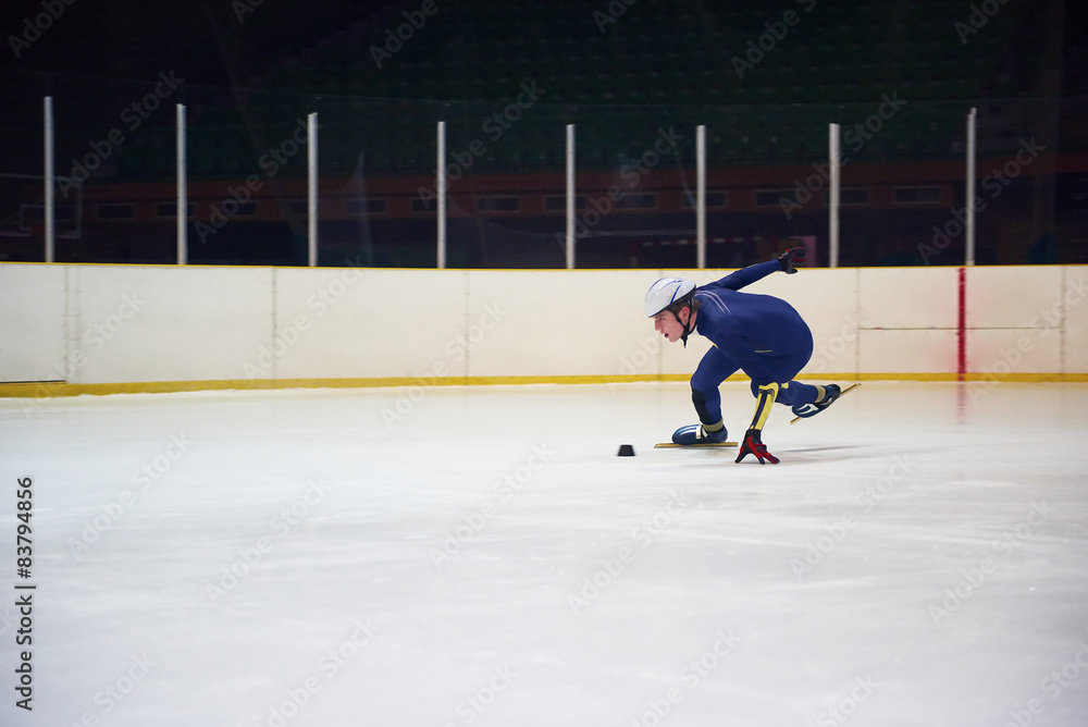 Obraz premium speed skating