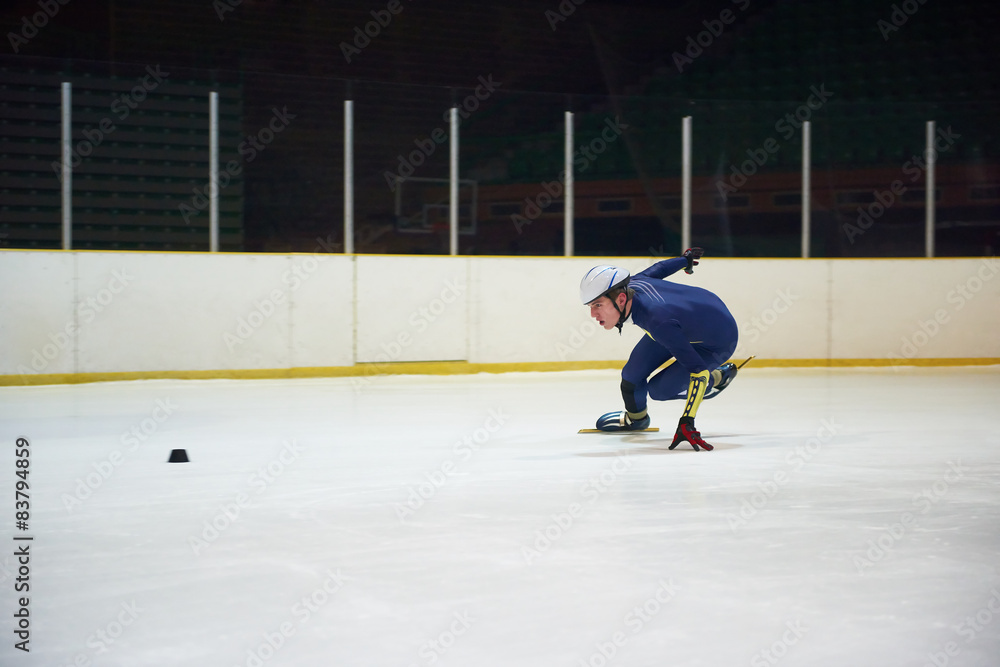 Obraz premium speed skating