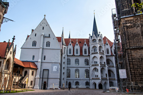 Meissen Albrechtsburg castle square