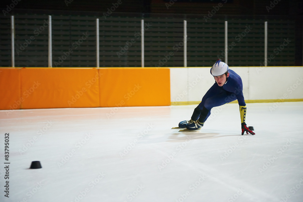 Obraz premium speed skating