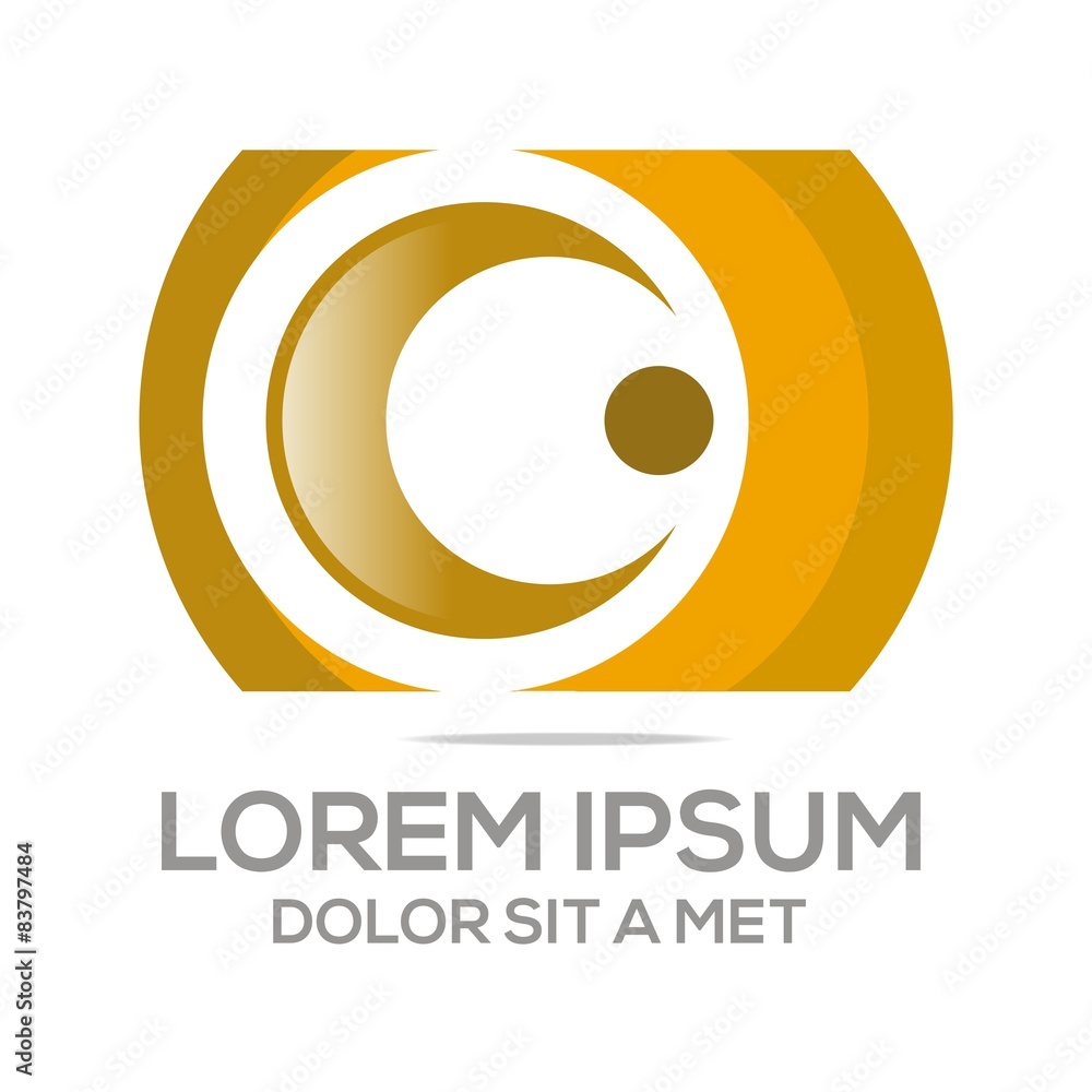 Abstract Union Circle C Letter Logo Vector Design Abstract Union Circle C Letter Logo Vector Design