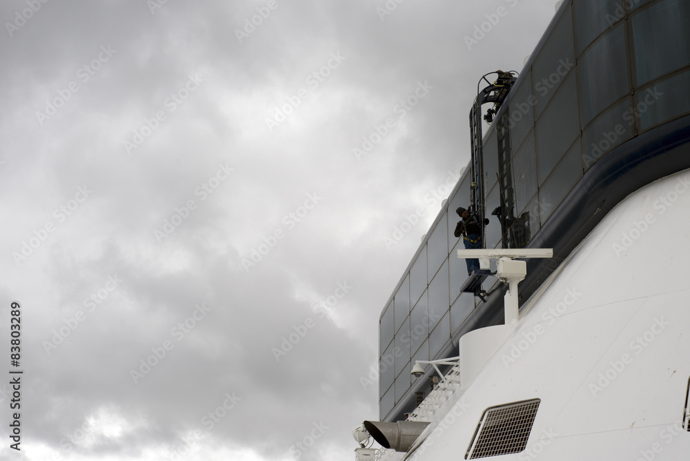 Obraz premium Window Cleaner