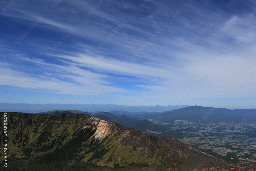 浅間山の外輪山 浅間山の外輪山