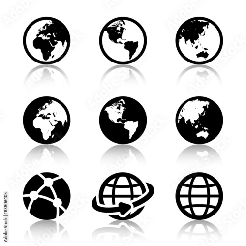 world black icons reflex