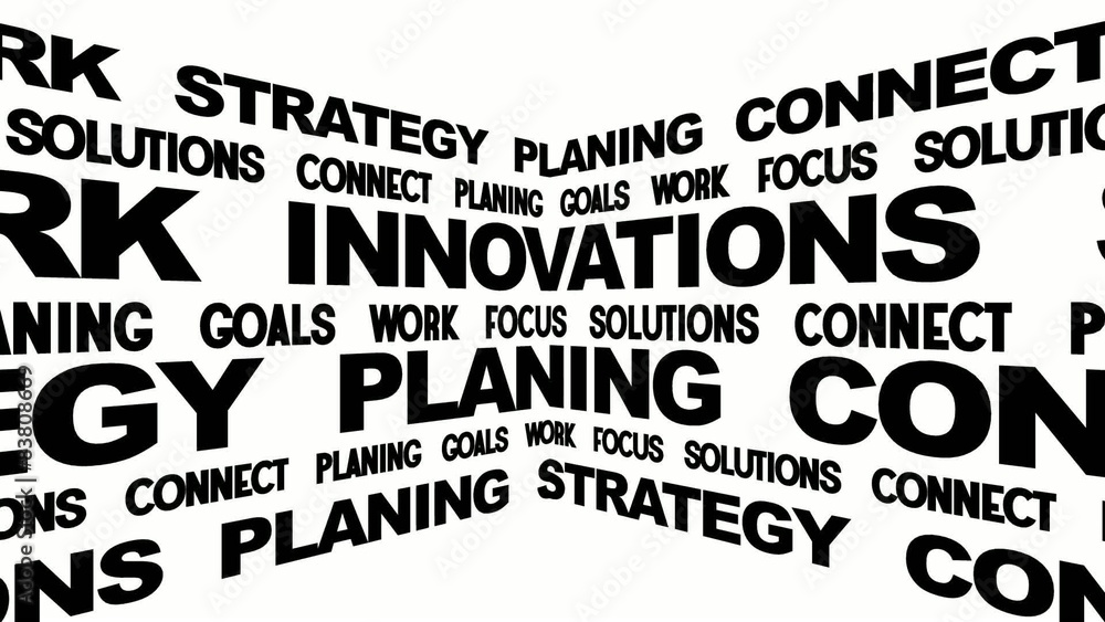 Board of Business Oriented Words Board of Business Oriented Words