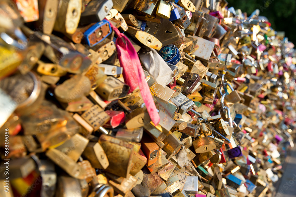 Fototapeta premium Kłódki miłości