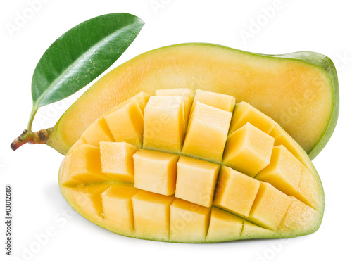 Ripe mango fruit.