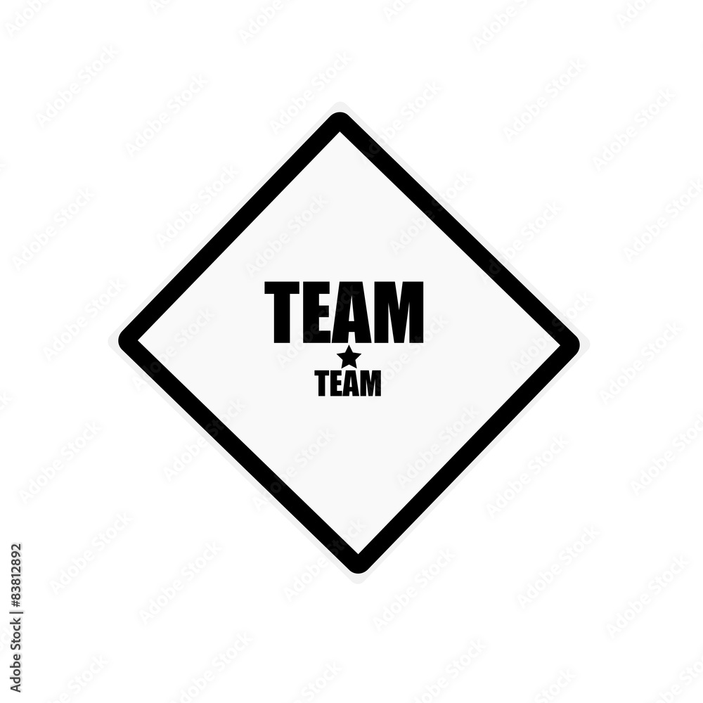 Team black stamp text on white background Team black stamp text on white background