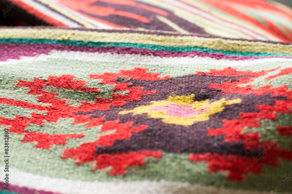 Fototapeta premium Traditional Ukrainian woven fabric