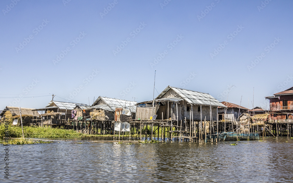 stilt house village stilt house village