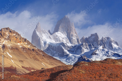 Mount Fitz Roy  Los Glaciares National Park  Patagonia