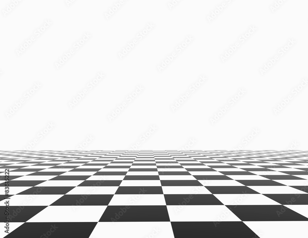 Chess board with white background template. Chess board with white background template.