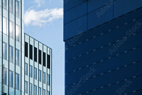 Modern financial office building
